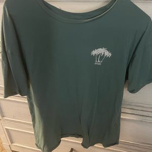 Green woman’s small t shirt